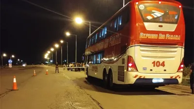 El colectivo de la empresa “Expresó Río Paraná” quedó secuestrado por orden de la Justicia.