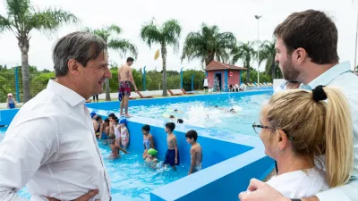 Bahl recorrió un complejo