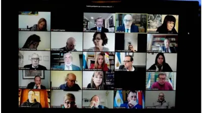 reunión comisiones Senado reforma judicial