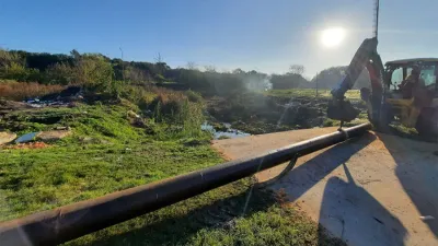 La Dirección Provincial de Obras Sanitarias finalizó la obra de ampliación de la red cloacal del sistema colector oeste de Concepción del Uruguay, que tuvo una inversión superior a los 240 millones de pesos.