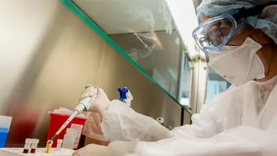 coronavirus laboratorio