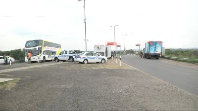 control de ruta Puente Victoria-Rosario