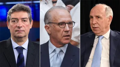 Horacio Rosatti, Carlos Rosenkrantz y Ricardo Lorenzetti.