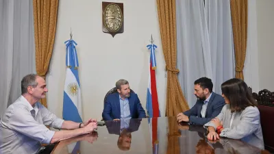 “Describimos nuestras necesidades”, dijo Molina tras reunirse con el gobernador Frigerio