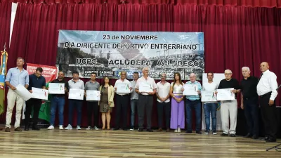Los dirigentes deportivos entrerrianos tuvieron su celebración en Crespo