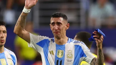 Ángel Di María: "Estaba escrito, soñé que ganaba la final y me retiraba de esta manera"
