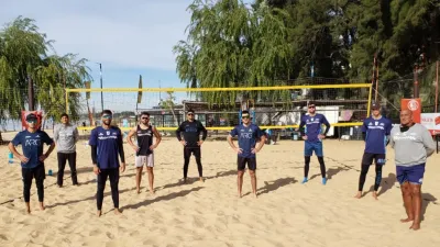 Beach Volley: con entrerrianos, la selección argentina entrena para su objetivo olímpico