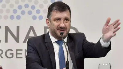 Imagen de archivo del senador nacional Eduardo Kueider (PJ-Entre Ríos) quien está siendo investigado por la Justicia por presunto enriquecimiento ilícito.