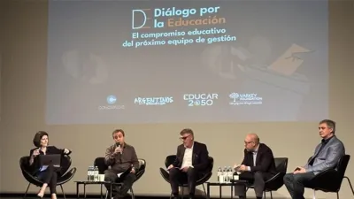 En el auditorio del Malba se desarrolló el encuentro “Dialogó por la educación”. No quisieron debatir desde La Libertad Avanza y tampoco concurrió la izquierda.