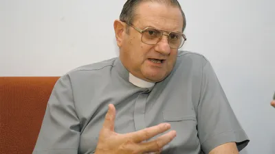 Imagen de archivo de monseñor Luis Guillermo Eichhorn.