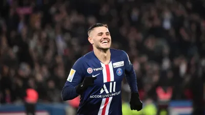 Mauro Icardi se despachó con un triplete en la Copa de la Liga de Francia