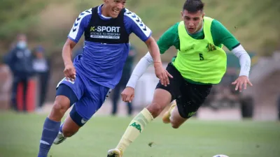 Los entrerrianos Eric Ramírez y Leo Morales anotaron en la goleada amistosa de Gimnasia