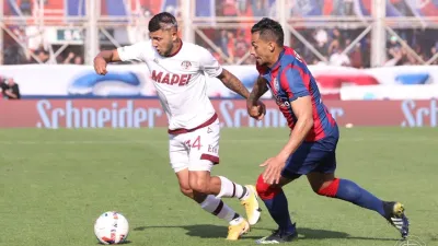 Lanús le dio otro golpe a San Lorenzo en el Nuevo Gasómetro