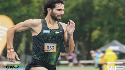 El concordiense Federico Bruno logró un nuevo récord argentino de 1500 metros