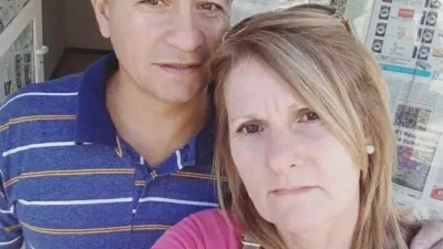 Imagen de archivo de Luis Luna y Mónica Trzuskot.