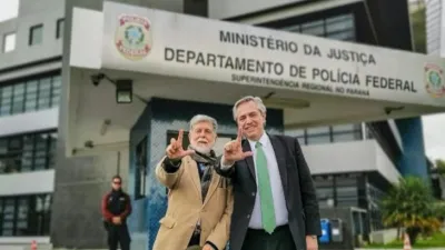 Fernández en Brasil