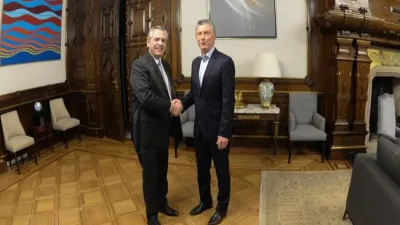 Fernández y Macri