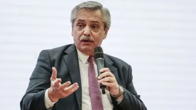 Fernández y empresarios.