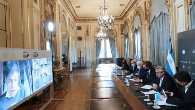 Fernández videconferencia gobernadores (Foto: archivo)