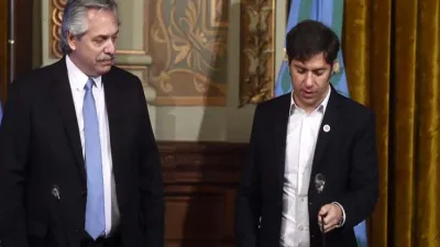 Fernández con Kicillof