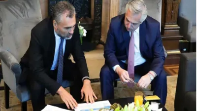 Fernández con Vanoli