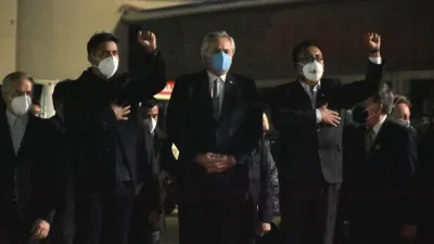 Fernández en Bolivia