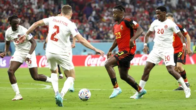 Bélgica venció por la mínima a Canadá y sin sobrarle nada por el Grupo F del Mundial