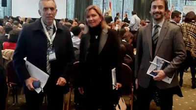 Julio Rodríguez Signes en el Foro que se realiza en Ushuaia.