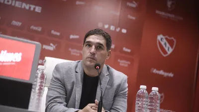 Independiente presentó a su nuevo director técnico, Leandro Stillitano