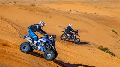Victoria argentina en el Rally Dakar: Moreno Flores ganó la quinta etapa de quads