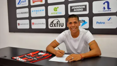 De Patronato a Talleres: Samiel Diarte firmó su contrato y se fue a préstamo a Córdoba