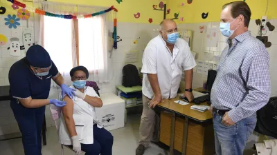 Lanzaron la campaña antigripal en la provincia