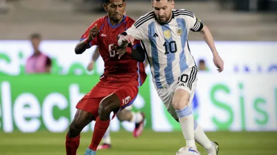 Guiada por Messi, Argentina encontró los goles y le ganó a Panamá para festejar el Mundial