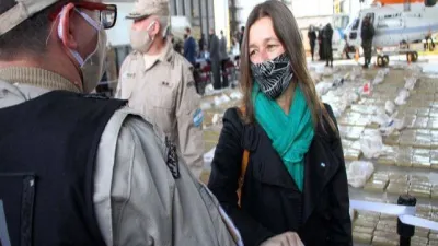 La ministra Frederic destacó el decomiso de marihuana en Entre Ríos