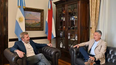 Rogelio Frigerio recibió al presidente del Tribunal de Cuentas para informarse sobre el plan de modernización del organismo y las políticas que se vienen desarrollando.