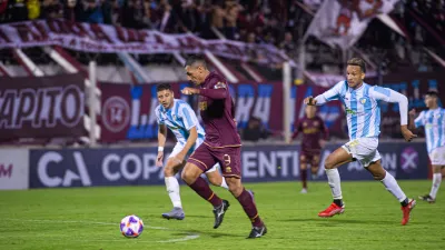 Fútbol: Lanús derrotó a Sol de Mayo y avanzó en la Copa Argentina