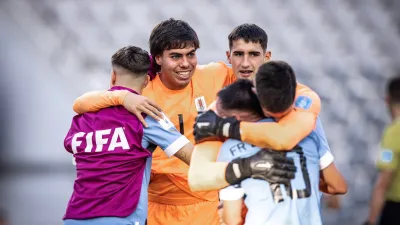 Fútbol: Uruguay venció a Israel y se clasificó finalista del Mundial Sub 20