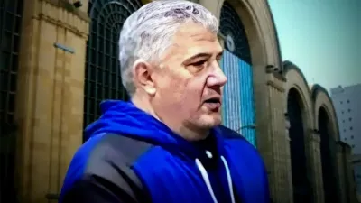 Gastón Tallone secuestrado en el barrio de Abasto.