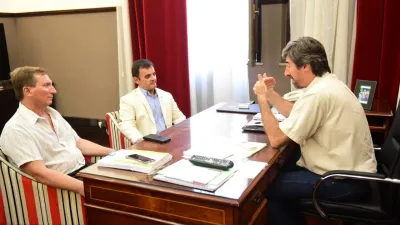 Giano recibió a autoridades de la UTN para coordinar actividades en conjunto