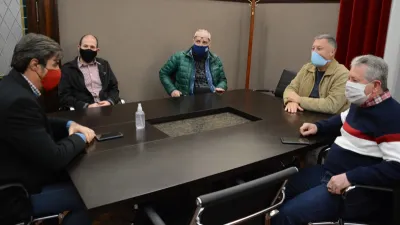 Giano recibió a integrantes de la Mesa Empresaria del Turismo de Entre Ríos