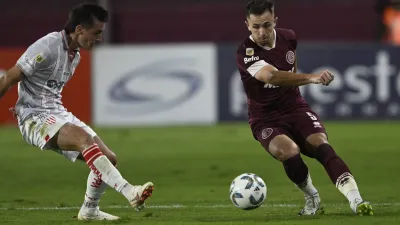 Fútbol: Unión saboreaba la victoria, pero Lanús lo dejó con las ganas de festejar
