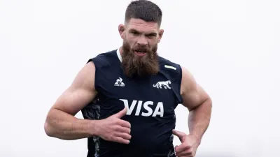 Con el entrerriano Marcos Kremer, “Los Pumas” se reencontraron en Londres