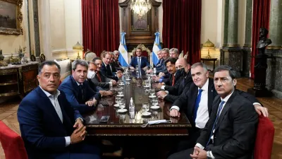 Gobernadores pidieron a los diputados aprobar el acuerdo con el FMI