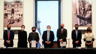 Los gobernadores y la CGT le propondrán a Alberto que asuma la presidencia del PJ