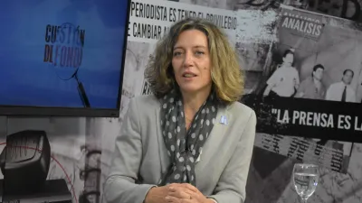 Cecilia Goyeneche fue dura contra los vocales del STJ que formaron parte del Jury.