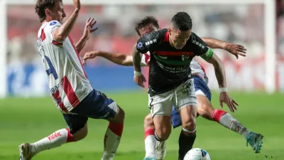 Copa Sudamericana: Unión padeció a Junior Marabel y cayó con Palestino en Santa Fe