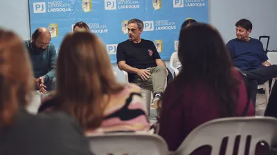 Guillermo Michel mantuvo encuentros en Larroque y en Villaguay, donde explicó por qué el programa económico del FMI atenta contra la competitividad de los productores agropecuarios.