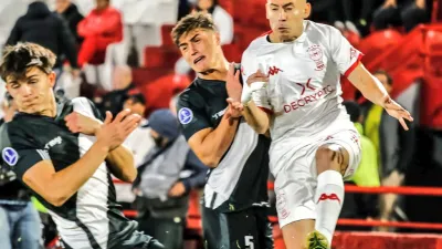 Copa Sudamericana: Huracán no pasó del empate ante Danubio en Parque Patricios