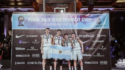 Argentina se subió al podio, con el gualeguaychuense Mateo Díaz como goleador