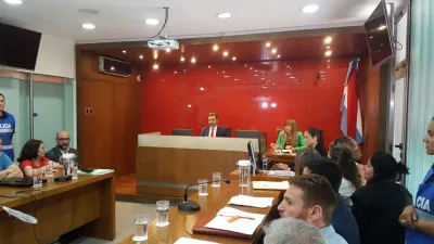 audiencia judicial conflicto Municipalidad de Paraná (Foto: ANALISIS)